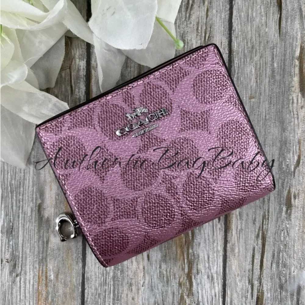 Coach signature coated